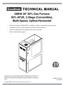 TECHNICAL MANUAL. GMH8 39 80% Gas Furnace 80% AFUE, 2-Stage (Convertible), Multi-Speed, Upflow/Horizontal