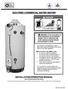 GAS-FIRED COMMERCIAL WATER HEATER