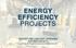 ENERGY EFFICIENCY PROJECTS. NO-COST AND LOW-COST UPGRADES FOR YOUR FACILITY In partnership with: Refrigerating Engineers & Technicians Association