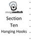 Section Ten. Hanging Hooks