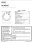 DRYER. SECADORA Manual de Uso & Mantenimiento. Use & Care Guide. Table of Contents ENGLISH