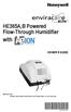 HE365A,B Powered Flow-Through Humidifier with