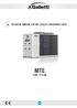 TECHNICAL MANUAL FOR AIR-COOLED CONDENSING UNITS MTE