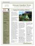 Greene Garden News Greene County Master Gardeners Newsletter