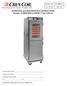 OPERATING and MAINTENANCE INSTRUCTIONS Models: H138NPS36CLCMQRL i7 Hot Cabinet