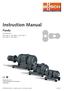 Instruction Manual. Panda WV 0250 C, WV 0500 C, WV 1000 C, WV 1500 C, WV 2000 C. Vacuum Booster