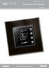Thermostat with display