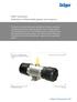 GS01 (wireless) Detection of flammable gases and vapours