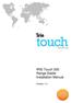 IRIS Touch 200 Range Dialler Installation Manual. Version 1.4