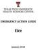 EMERGENCY ACTION GUIDE. Fire