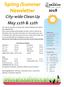 City-wide Clean Up May 11th & 12th