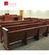 Standard Courtroom Modules. Attorney Tables. Legal Lecterns