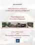 PRESIDENT STREET CONCEPT DEVELOPMENT. Final Report and Executive Summary