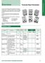 features Overview Powerstar Room Thermostats   Description Applications Selection Guide Thermostats & Hygrostats A-3