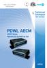 Technical. Catalogue. NA Version PDWL AECM. LSTAT Series Hydronic EC Ducted Fan Coil