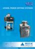 LYODEL FREEZE DRYING SYSTEMS