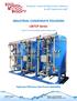 INDUSTRIAL CONDENSATE POLISHERS. LWTCP Series