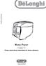 instructions Roto Fryer F28313 Please retain these instructions for future reference