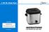 INSTRUCTIONS Qt. Deep Fryer FOR PROPER USE AND CARE IMPORTANT!   Model #9301