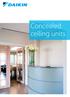 Concealed ceiling units