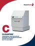 CCLEARFIRE CONDENSING FIRETUBE BOILER DESIGNED FOR MAXIMUM HYDRONIC SYSTEM EFFICIENCY 500 TO 3,300 MBTU