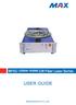 MFSC (1200W-1500W) CW Fiber Laser Series. Maxphotonics Co.,Ltd.