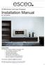 Installation Manual. ST900 Direct Vent Gas Fireplace. Important: NZ / AUS EDITION