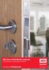 HD72 Euro Profile Mortice Lockcase. The high performance lock that goes beyond the standard. ASSA ABLOY, the global leader in door opening solutions