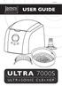 14/06/058-V1 USER GUIDE ULTRA 7000S ULTRASONIC CLEANER
