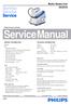 Service Manual. Boiler Steam Iron GC /01. Philips Consumer Lifestyle TECHNICAL INFORMATION