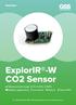 ExplorIR -W CO2 Sensor