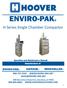 ENVIRO-PAK. Operation and Maintenance Manual. Manufacturer of