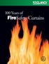 100 Years of. FireSafety Curtains