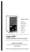 Eagle 2500 TM OWNER S MANUAL. Electronic Air Purification 110 and 220 volt Systems. EcoQuest International. Application.