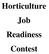Horticulture Job Readiness Contest