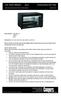 22L Oven (Black) Instructions for Use