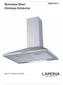 Stainless Steel Chimney Extractor
