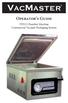 Operator s Guide. VP215 Chamber Machine Commercial Vacuum Packaging System