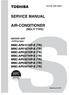 SERVICE MANUAL AIR-CONDITIONER (MULTI TYPE)