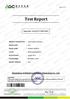 Test Report. Report No.: AGC SS01. Attestation of Global Compliance (Shenzhen) Co., Ltd.