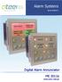 Alarm Systems. Digital Alarm Annunciator. ME 3011b Instruction Manual SERIAL PRODUCTS. Manual ME3011b_E_r07 at 1/68