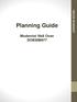 Planning Guide. Modernist Wall Oven DOB30M977 DACOR MOERNIST