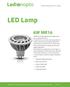 LED Lamp 6W MR16. A New Experience in Light