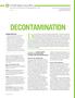 Decontamination. CIS Self-Study Lesson Plan Lesson No. CIS 244 (Instrument Continuing Education - ICE)