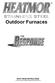Outdoor Furnaces THE. save these instructions French manual available at