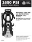 1650 PSI. Electric Pressure Washer. ASSEMBLY, CARE AND USE INSTRUCTIONS Model AR 144 S READ CAREFULLY