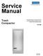 Service. Manual. Trash Compactor. Preferred Service FCU150