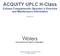 ACQUITY UPLC H-Class Column Compartments Operator s Overview and Maintenance Information