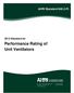Performance Rating of Unit Ventilators