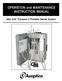 OPERATION and MAINTENANCE INSTRUCTION MANUAL. AEU-425 Transport II Portable Dental System